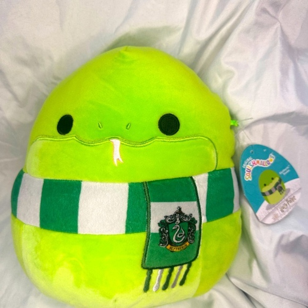 Squishmallows Harry Potter Slitherin Snake NWT